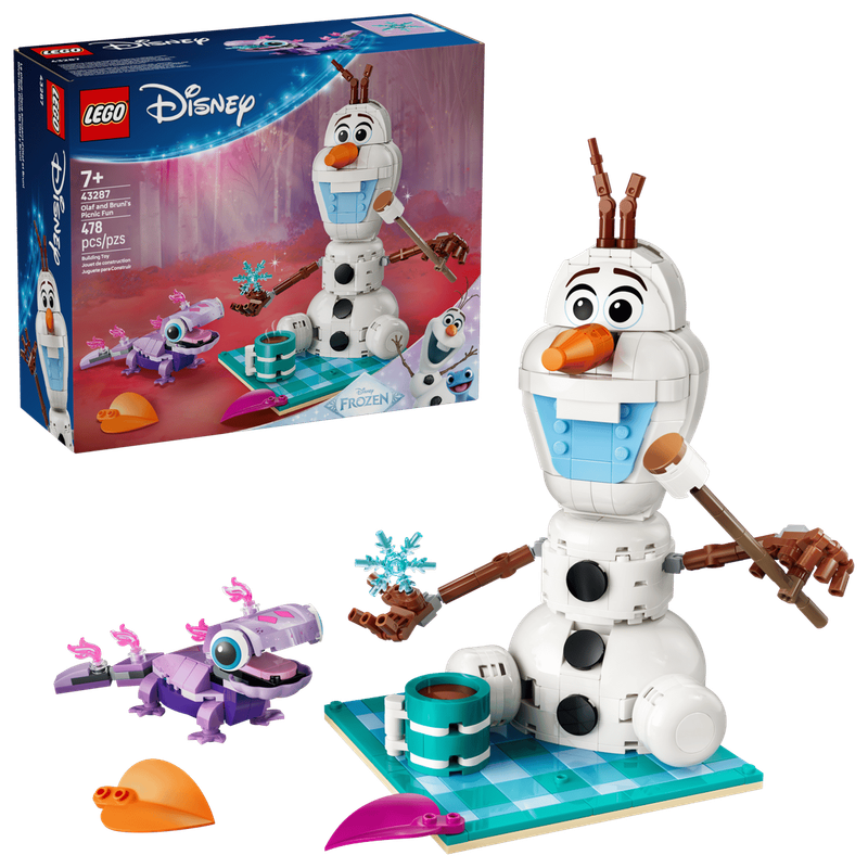 Lego 43287 Disney - Le pique-nique amusant d’Olaf et Bruni