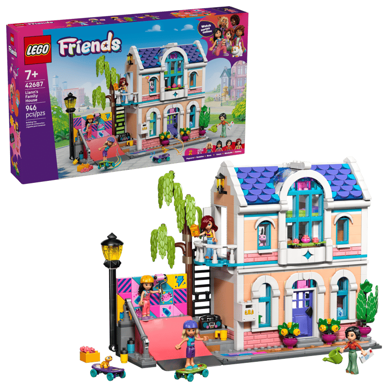 Lego 42687 Friends - La maison de la famille de Liann