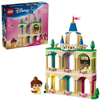 Lego 43291 Disney - Belle et Tiana miniatures avec un château