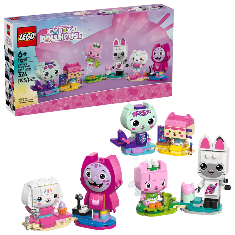 Lego 11215 Gabby's Dollhouse - Les Gabbychats en briques