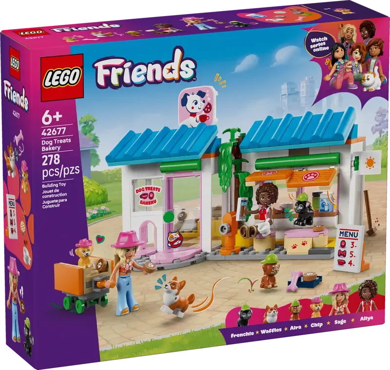 Lego 42677 Friends - La boulangerie de gâteries pour chiens