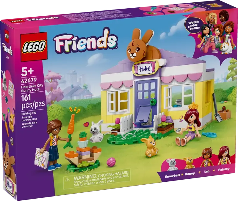 Lego 42679 Friends - L’hôtel des lapins de Heartlake City