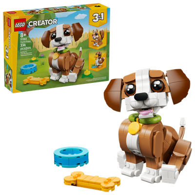 Lego 31382 Creator - Les animaux mignons le chiot joueur