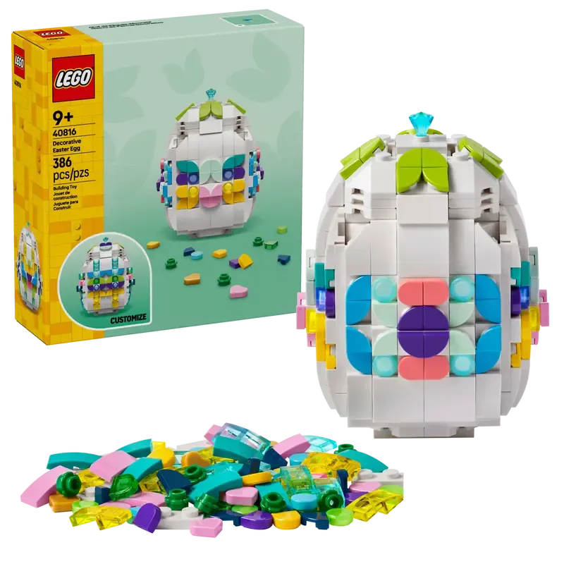 Lego 40816 Seasonal - Œuf de Pâques décoratif