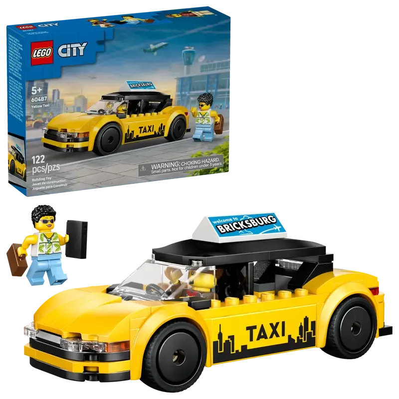 Lego 60487 City - Le taxi jaune