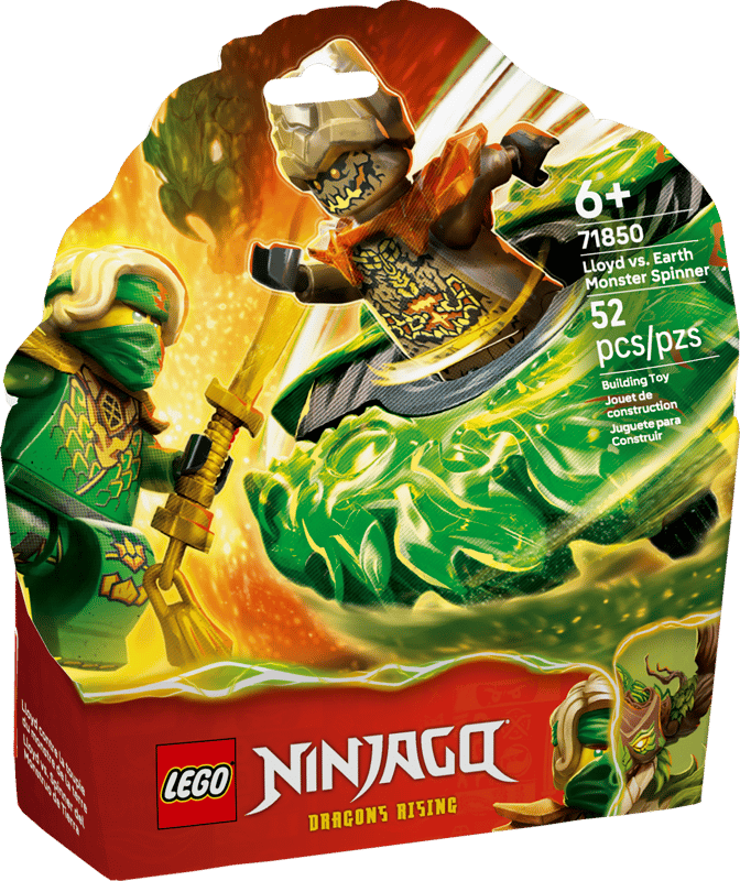 Lego 71850 Ninjago - Lloyd contre la toupie du monstre de la terre
