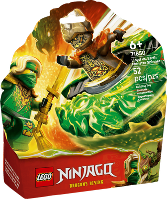 Lego 71850 Ninjago - Lloyd contre la toupie du monstre de la terre