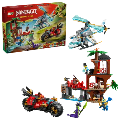 Lego 71857 Ninjago - Le combat de véhicules ninja à la cabane dans l’arbre