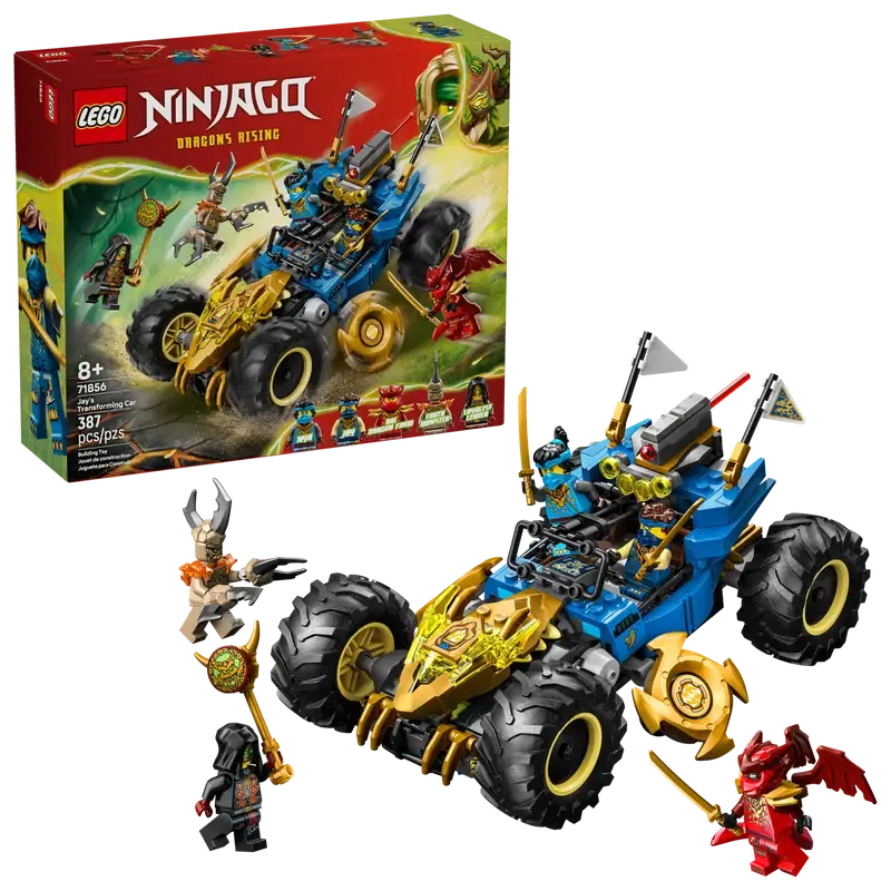 Lego 71856 Ninjago - La voiture transformable de Jay