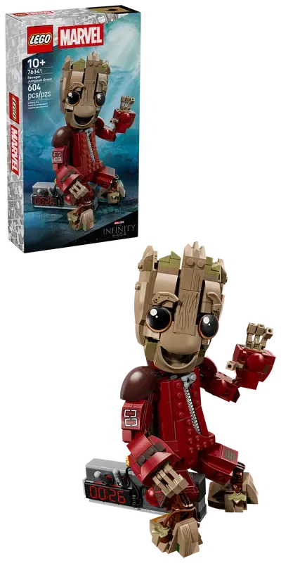 Lego 76341 Marvel - Groot en combinaison de Ravageur