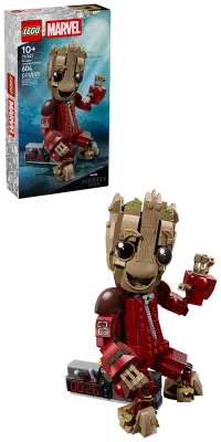Lego 76341 Marvel - Groot en combinaison de Ravageur