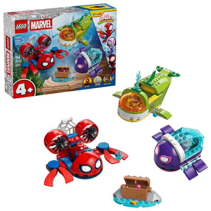 Lego 11207 Marvel - Spidey Les véhicules sous-marins