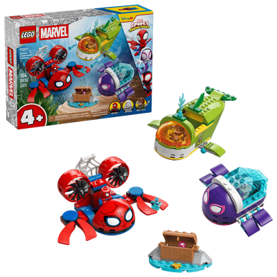 Lego 11207 Marvel - Spidey Les véhicules sous-marins