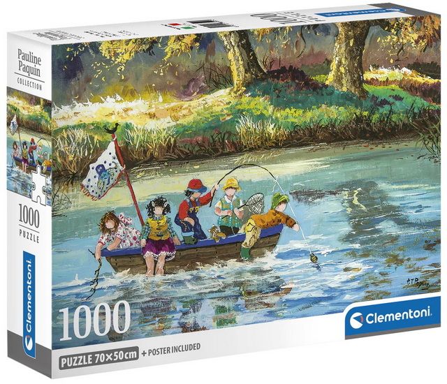 Clementoni 1000 - Histoire de pêche