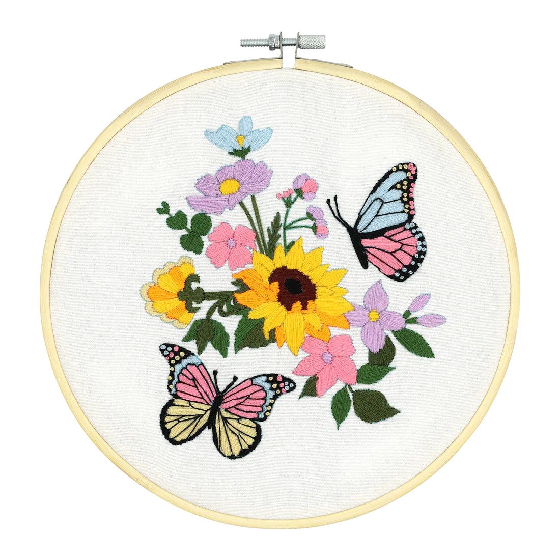 Broderie créative - Papillon