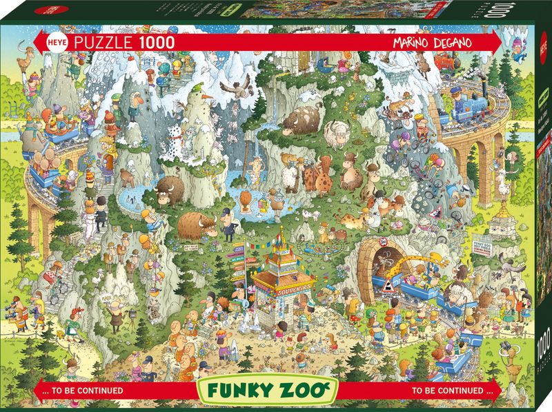 Heye 1000 - Funky Zoo - Himalayan Habitat