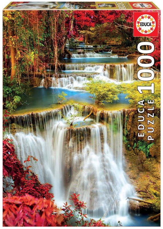 Educa 1000 - Chutes d'eau dans la forêt