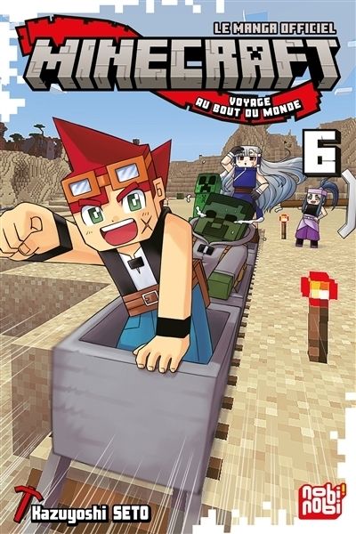 Manga - Minecraft - Voyage au bout du monde - Tome 06