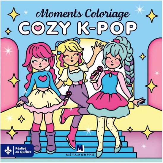 Moments coloriage - Cozy k-pop