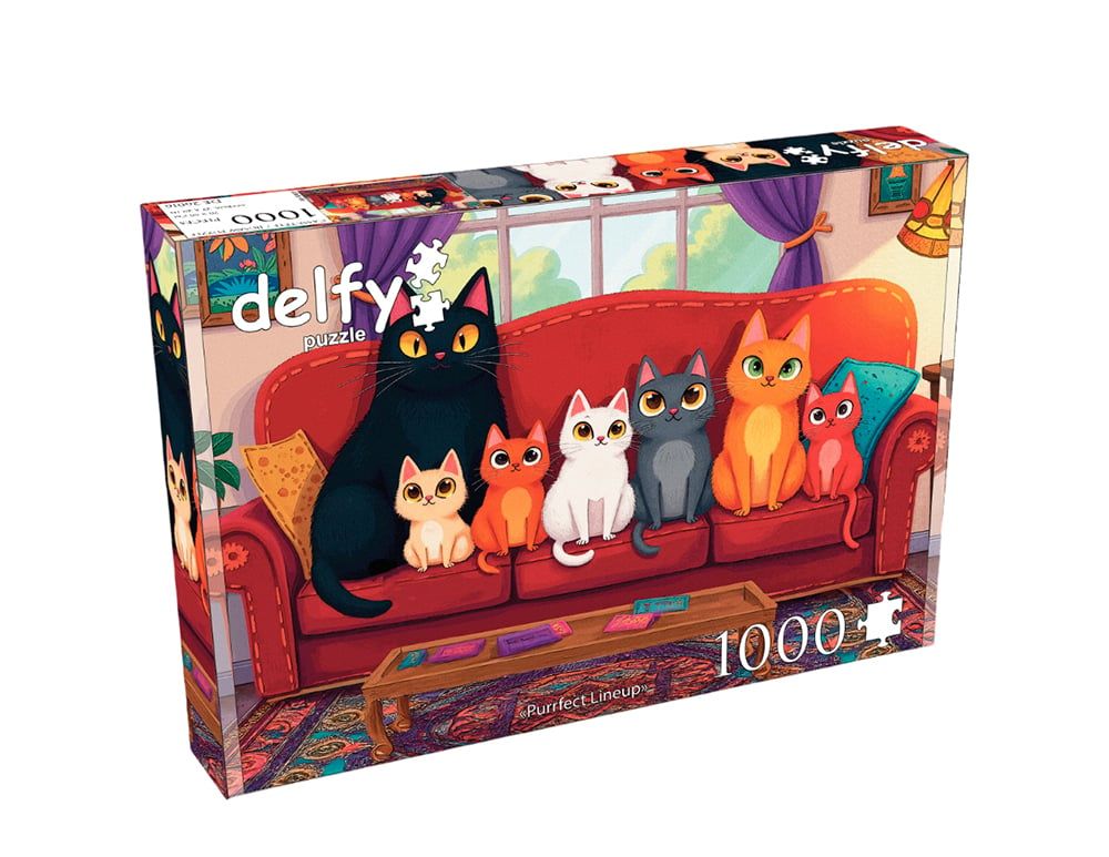 Delfy 1000 - Purrfect Lineup
