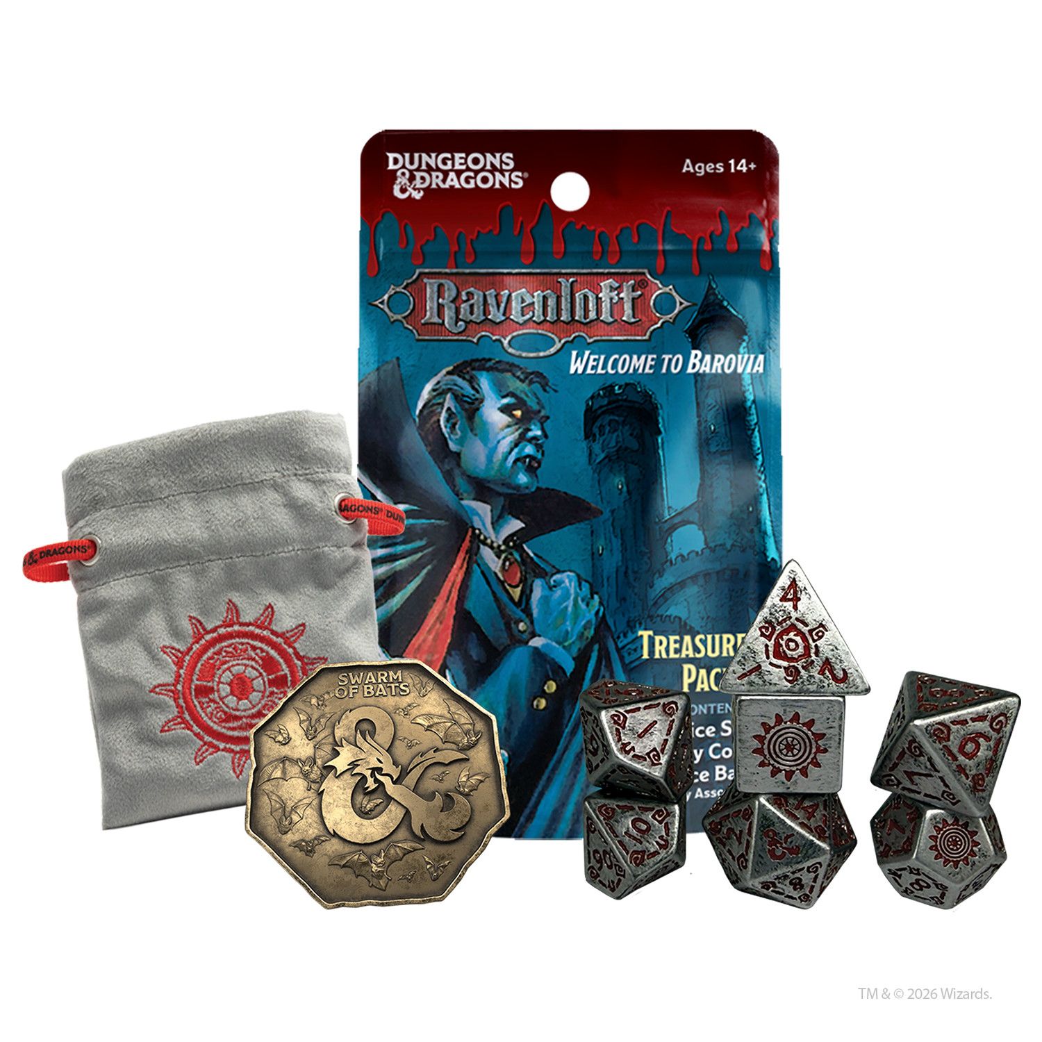 Ravenloft - Welcome to Barovia Treasure Packs