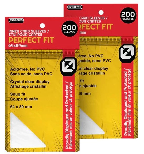 Evoretro - Inner Card Sleeves 200 PK