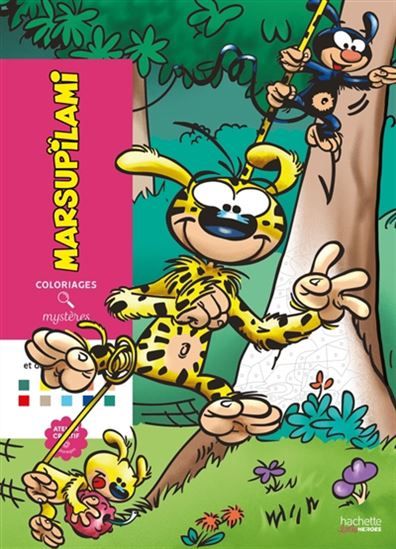 Coloriage mystères - Marsupilami