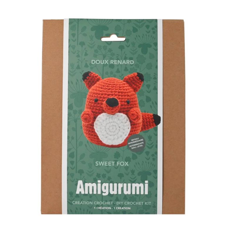 Amigurumi - Kit DIY Crochet - Doux Renard
