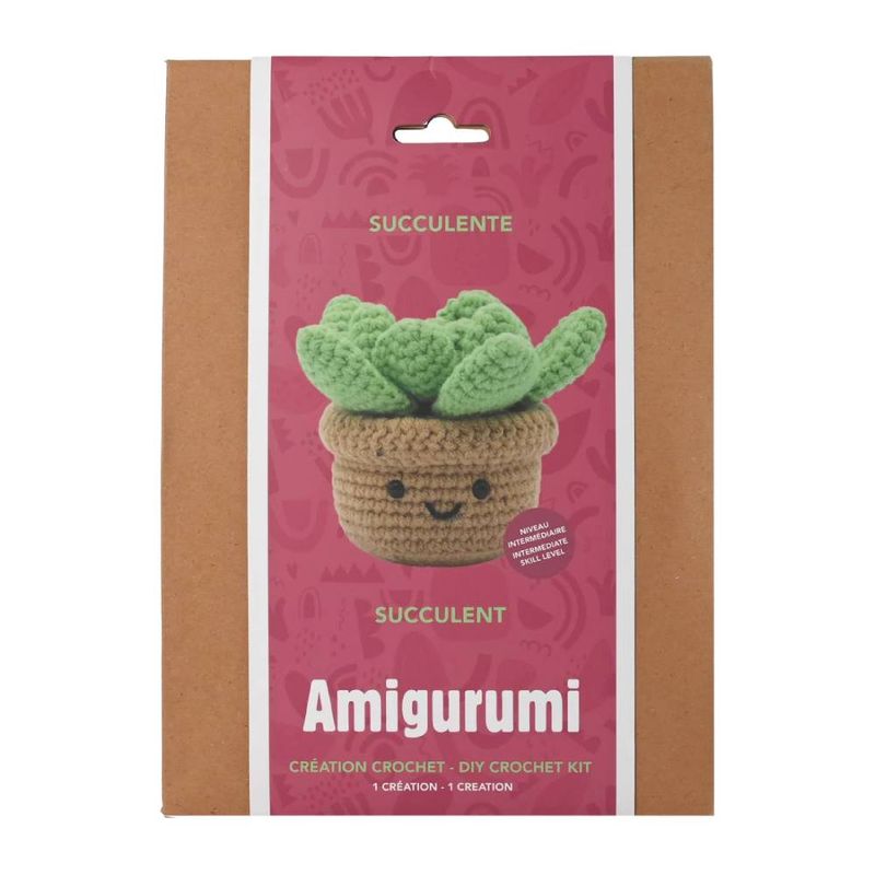 Amigurumi - Kit DIY Crochet - Succulente