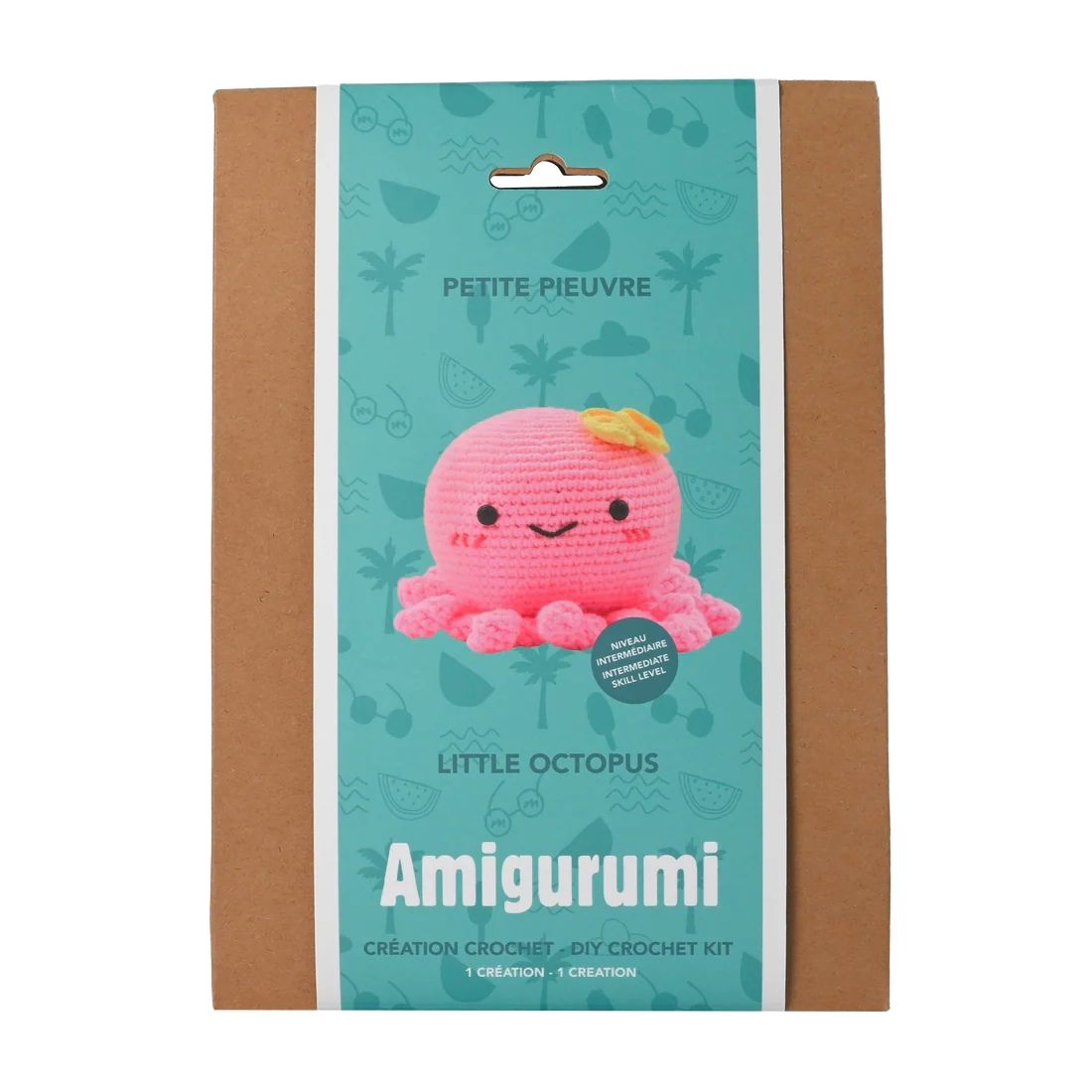 Amigurumi - Kit DIY Crochet - Petite Pieuvre