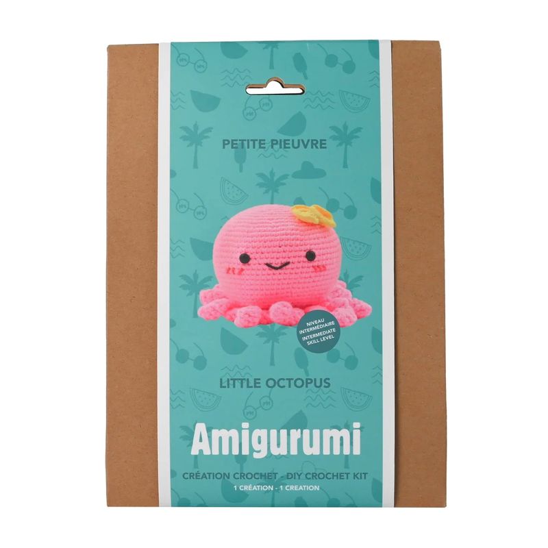 Amigurumi - Kit DIY Crochet - Petite Pieuvre