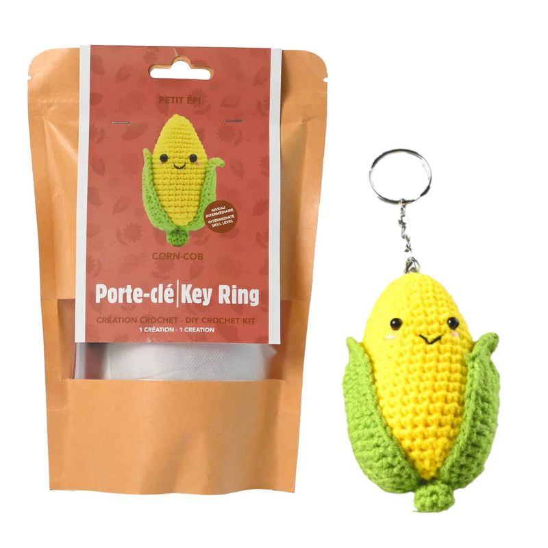 Kit DIY Porte-Clés Crochet - Petit Épi