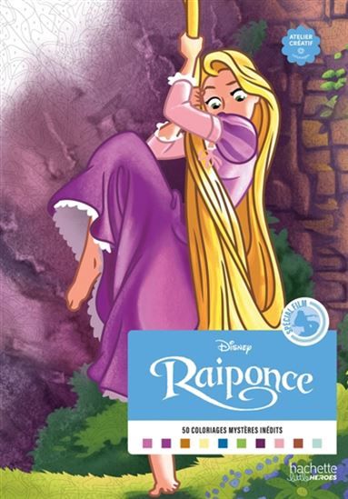 Coloriage mystères Disney - Raiponce