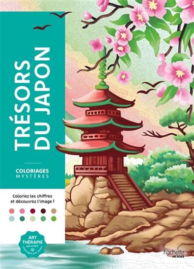 Coloriages mystères - Trésors du Japon