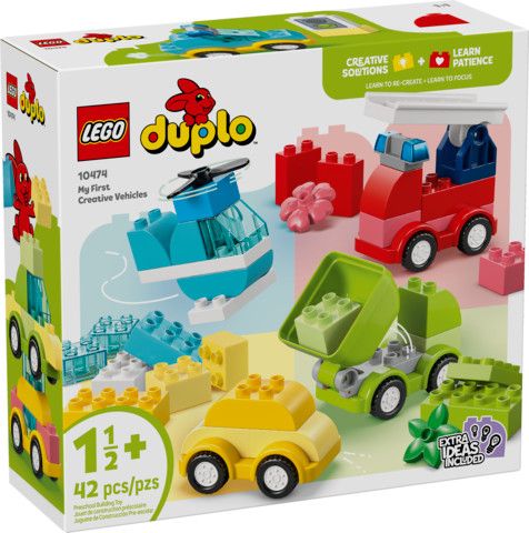 Lego 10474 Duplo - Les véhicules créatifs