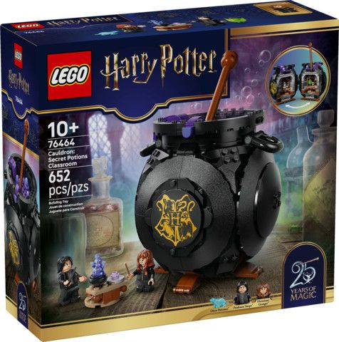 Lego 76464 Harry Potter - Le chaudron - la salle secrète du cours de potions