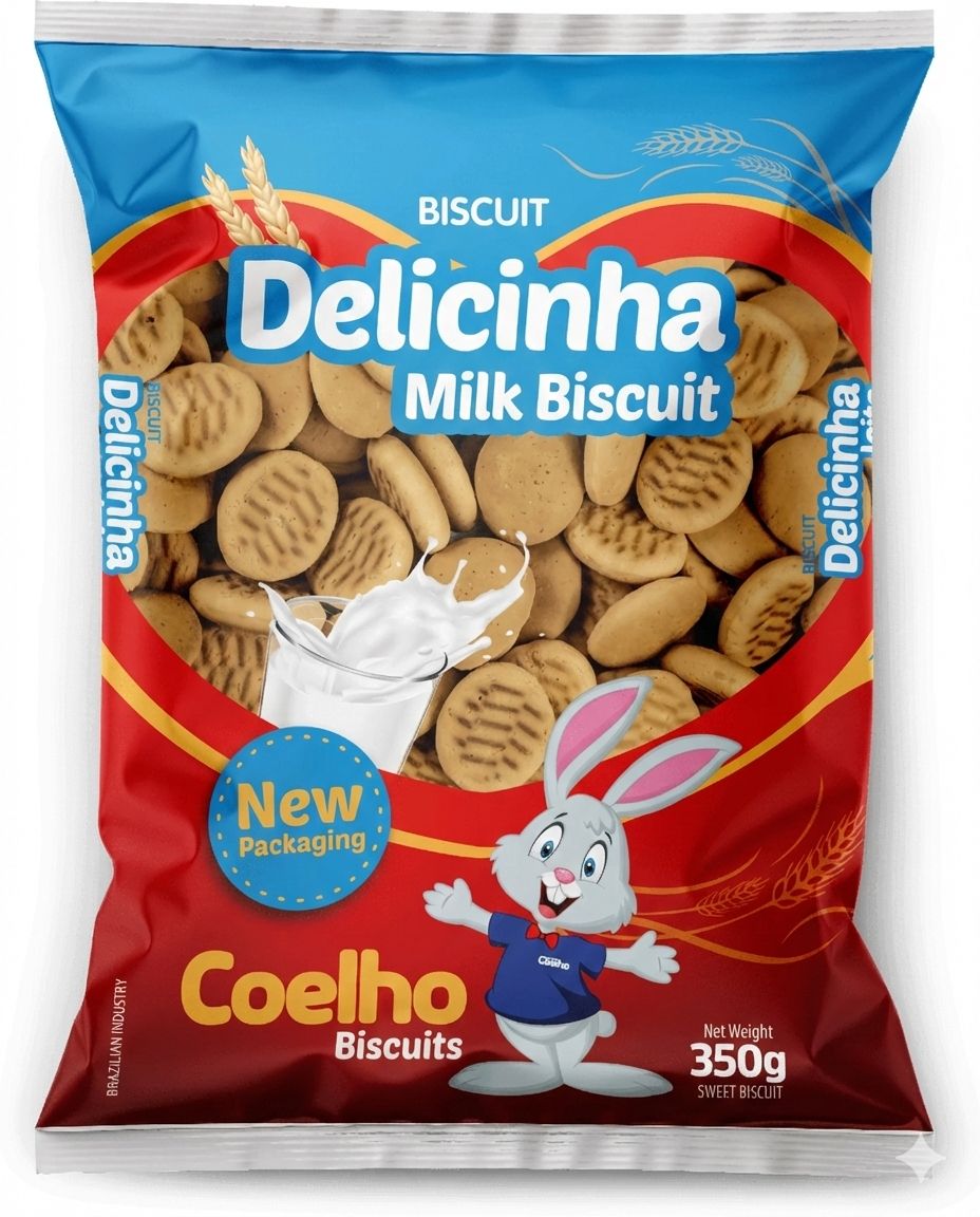 Deliciosa galleta de leche