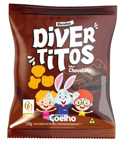 Divertitos Chocolate Flavored Cookies