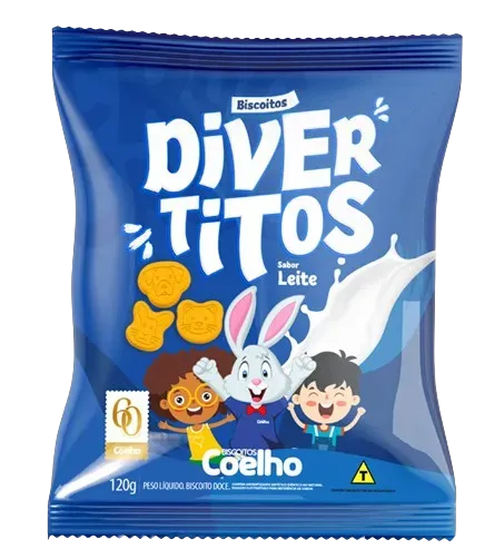 Divertitos Milk Flavored Cookies