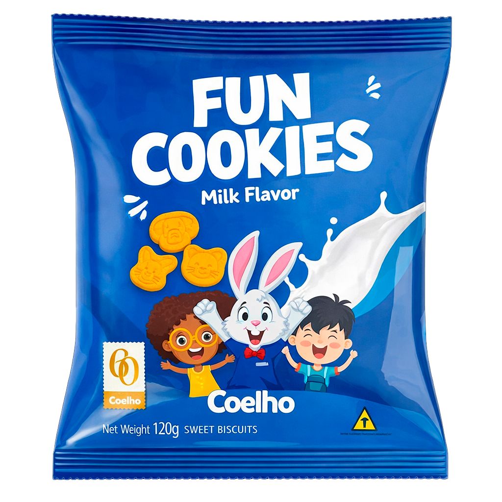 Galletas Divertitos Sabor A Leche