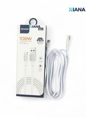Cable de carga 100W Tipo C