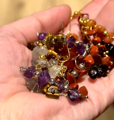 Les boucles d'oreilles