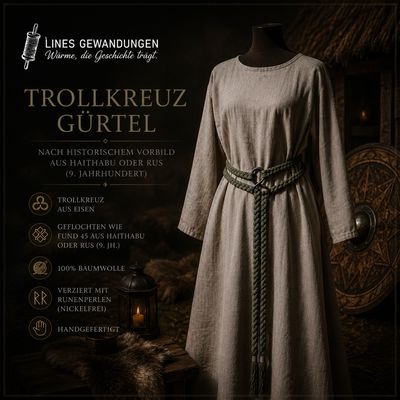 Mittelalterliche Gürtel & Trollkreuz-Gürtel
