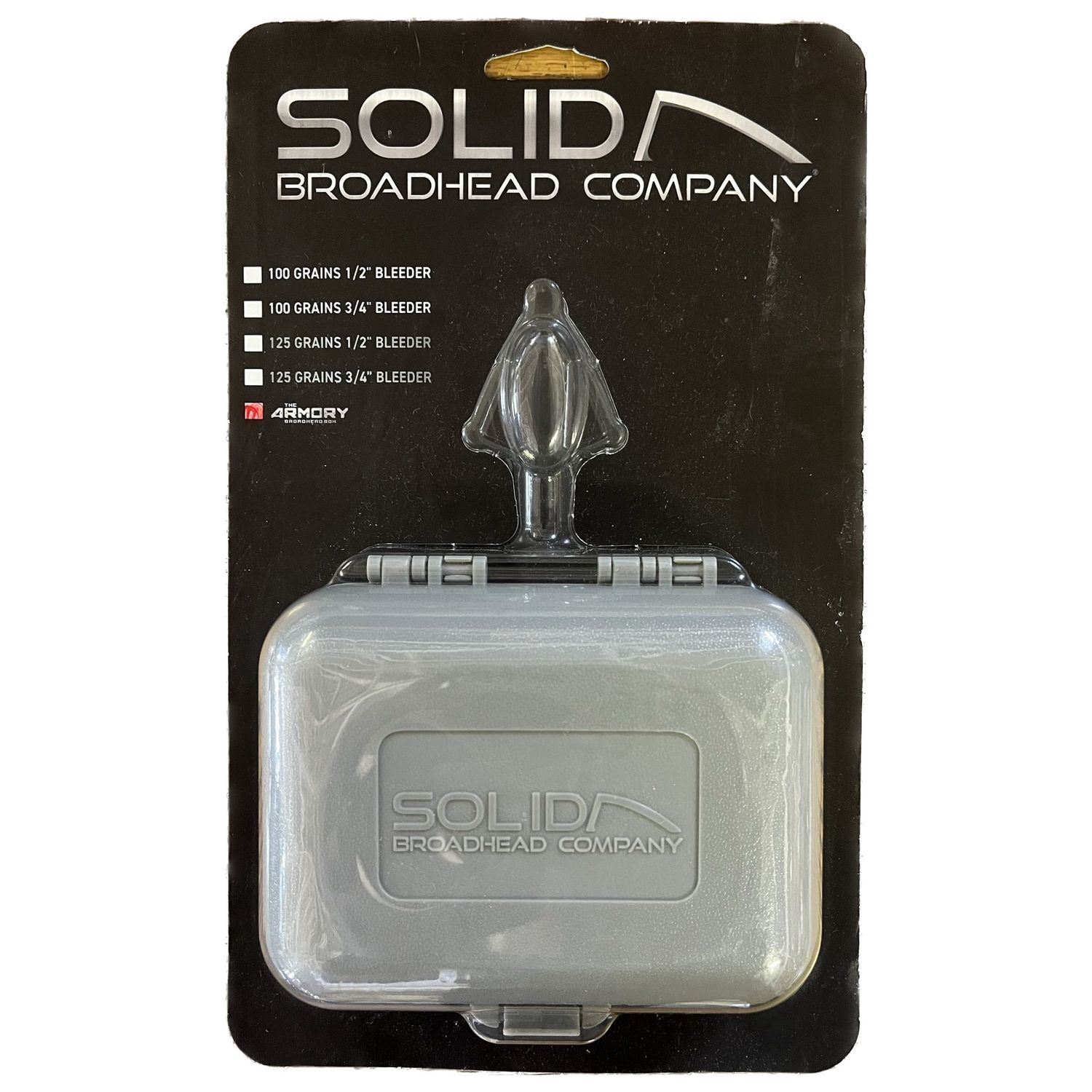Solid Broadhead - Broadhead Armoury Box