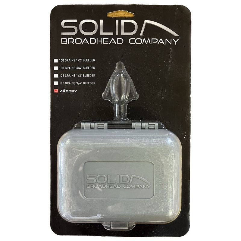 Solid Broadhead - Broadhead Armoury Box