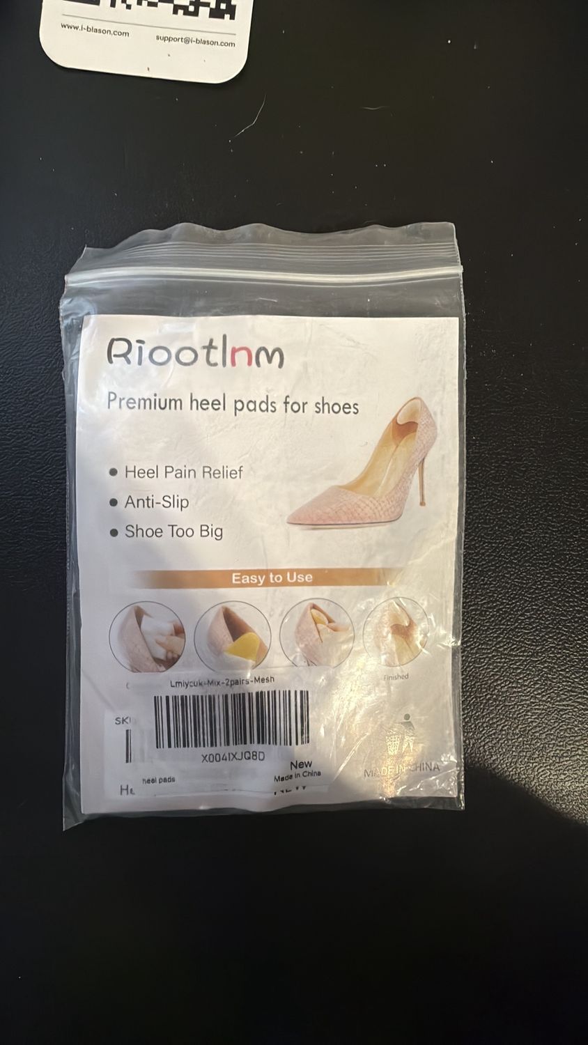 Riootlnm premium heel pads for shoes