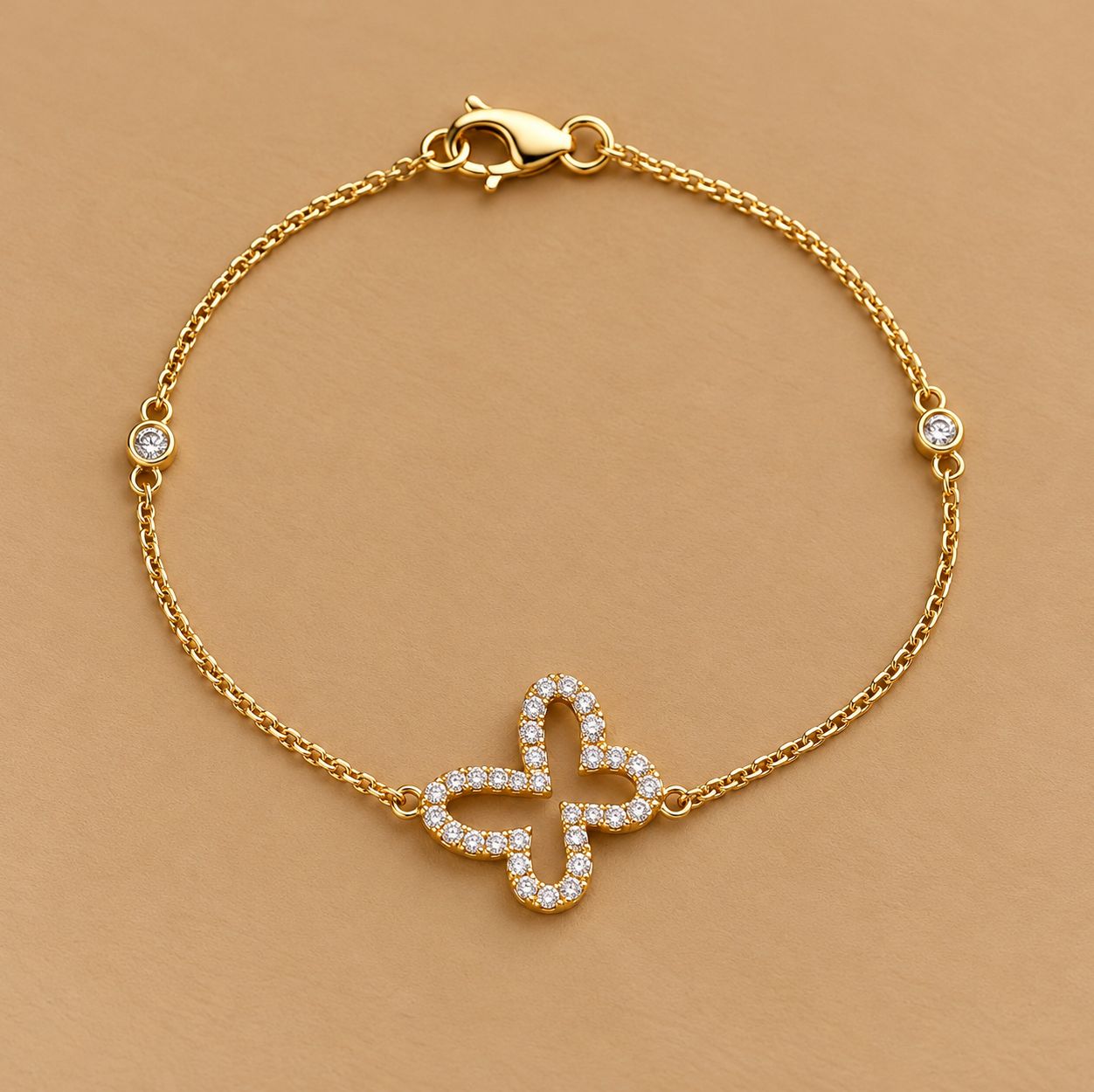 Butterly Diamond Bracelet/Anklet