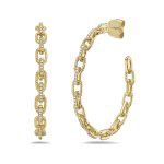Gold Hoop Earrings Bassali