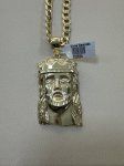 YG Christ Head Pendant-XL