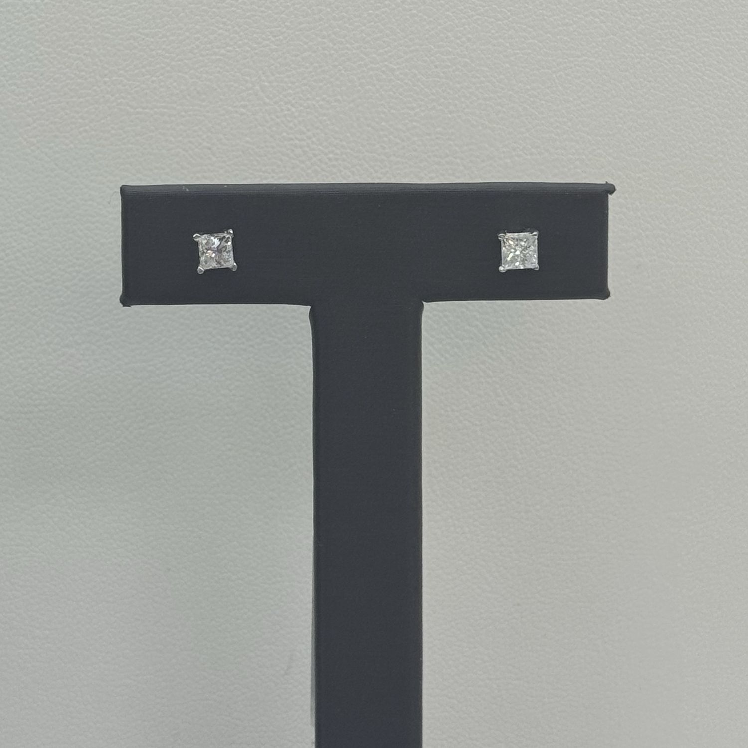 Diamond Stud Earrings - 1